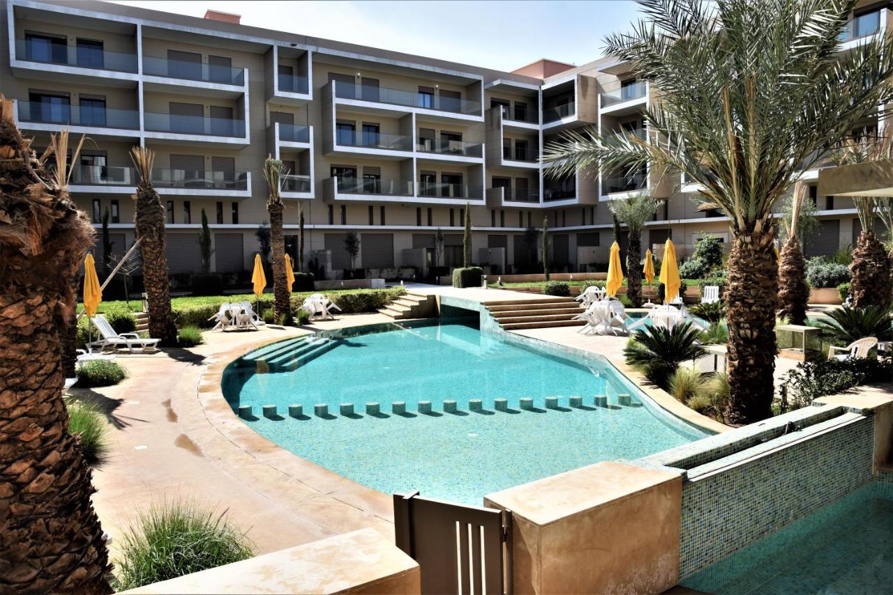 Апартаменты Royal Deluxe Diamond - Marrakech, Luxe Pool View Марракеш Экстерьер фото